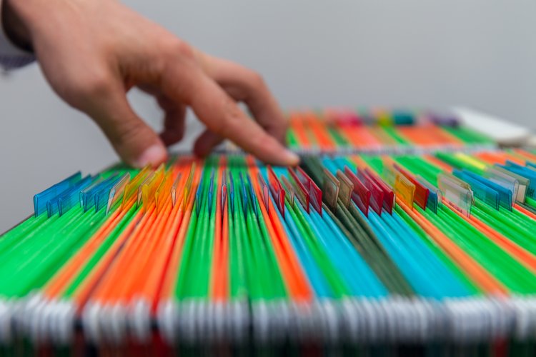 Bunte Mappen